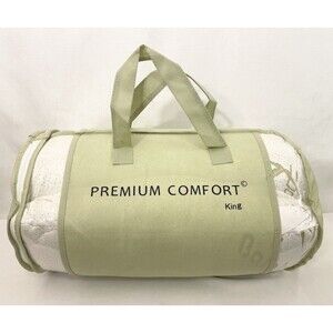 NEW Premium Comfort Bamboo King Size Memory Foam Pillow Top Bed Sleep